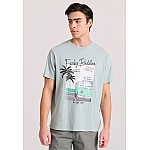 FUNKY BUDDHA Ανδρικό T-Shirt FBM009-073-04