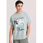 FUNKY BUDDHA Ανδρικό T-Shirt FBM009-073-04