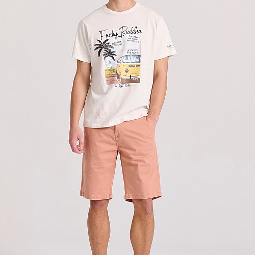 FUNKY BUDDHA Ανδρικό T-Shirt FBM009-073-04