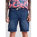 FUNKY BUDDHA Ανδρική Τζιν Βερμούδα FBM009-077-03