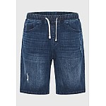 FUNKY BUDDHA Ανδρική Τζιν Βερμούδα FBM009-077-03
