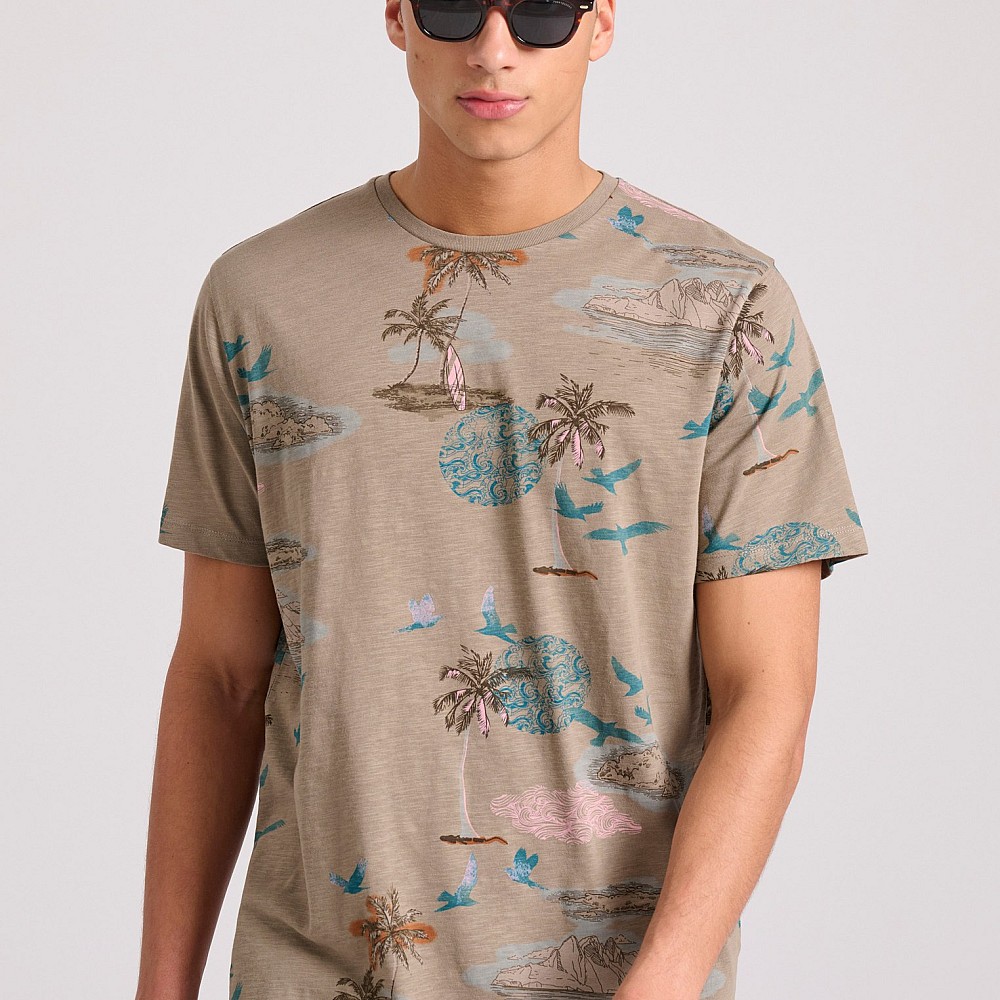 FUNKY BUDDHA Ανδρικό T-Shirt FBM009-081-04