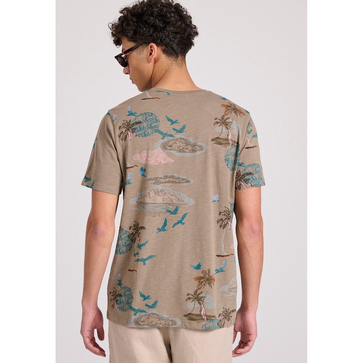 FUNKY BUDDHA Ανδρικό T-Shirt FBM009-081-04