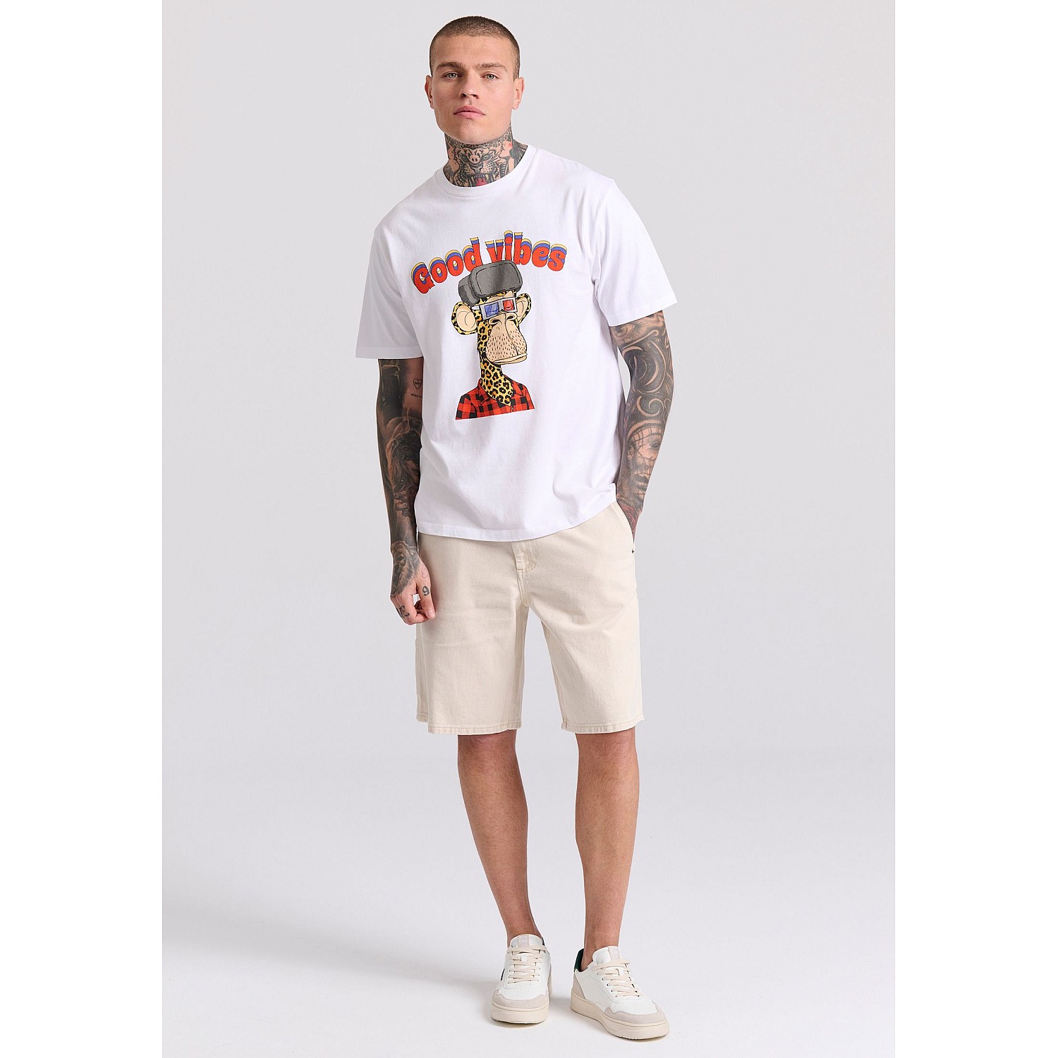 FUNKY BUDDHA Ανδρική Τζιν Βερμούδα FBM009-083-03