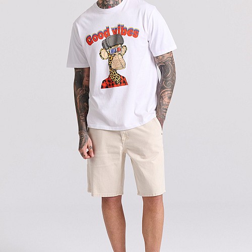 FUNKY BUDDHA Ανδρική Τζιν Βερμούδα FBM009-083-03