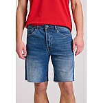 FUNKY BUDDHA Ανδρική Comfort Fit Τζιν Βερμούδα FBM009-085-03