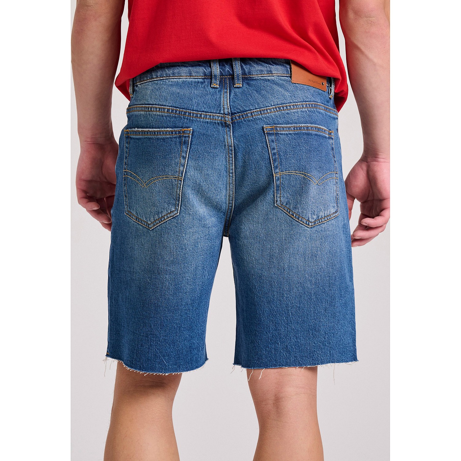 FUNKY BUDDHA Ανδρική Comfort Fit Τζιν Βερμούδα FBM009-085-03