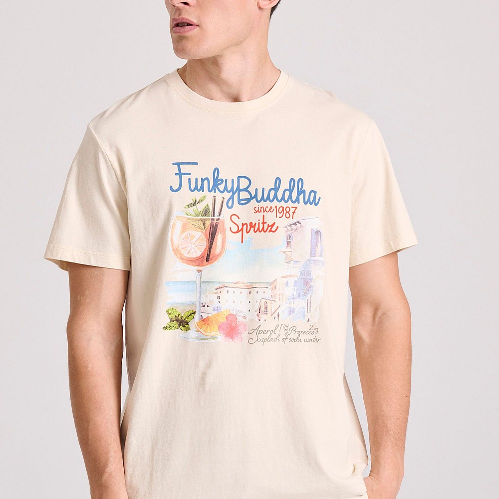FUNKY BUDDHA Ανδρικό T-Shirt FBM009-086-04