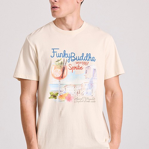 FUNKY BUDDHA Ανδρικό T-Shirt FBM009-086-04