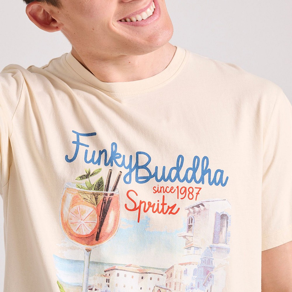 FUNKY BUDDHA Ανδρικό T-Shirt FBM009-086-04