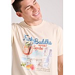 FUNKY BUDDHA Ανδρικό T-Shirt FBM009-086-04