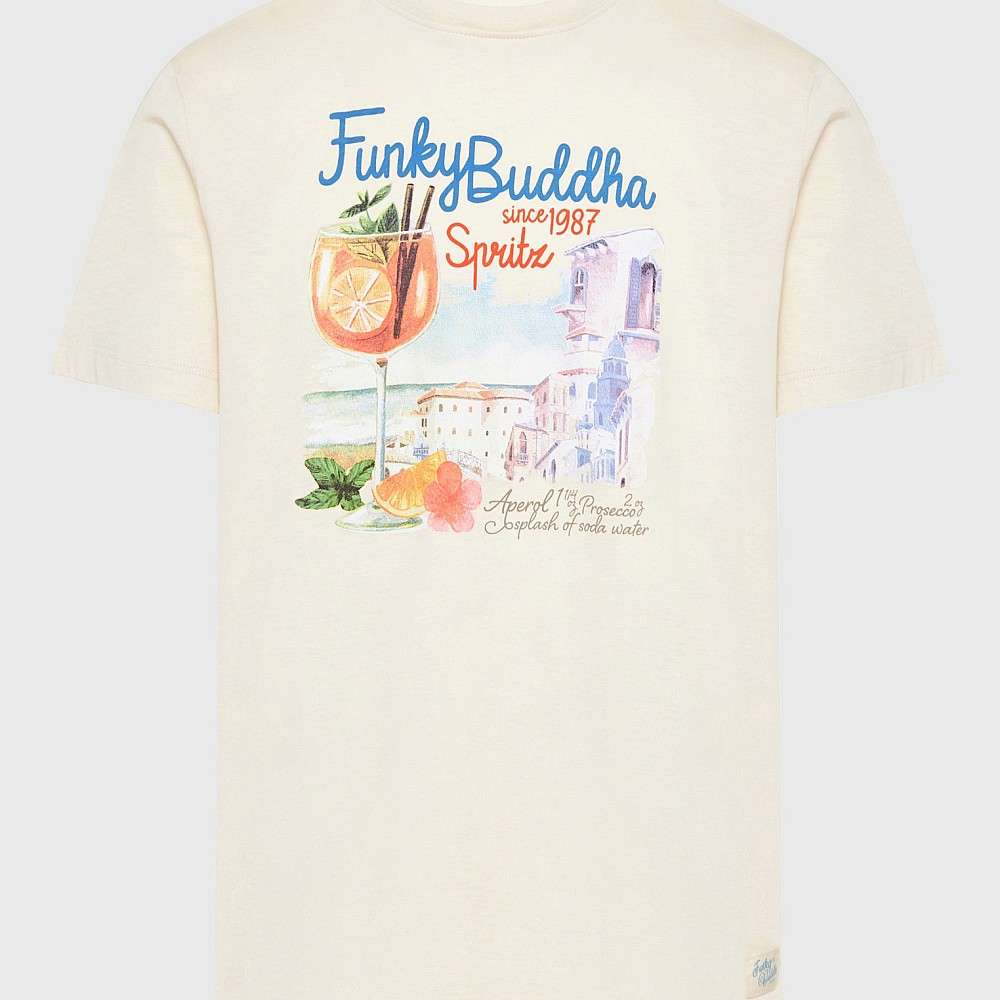 FUNKY BUDDHA Ανδρικό T-Shirt FBM009-086-04