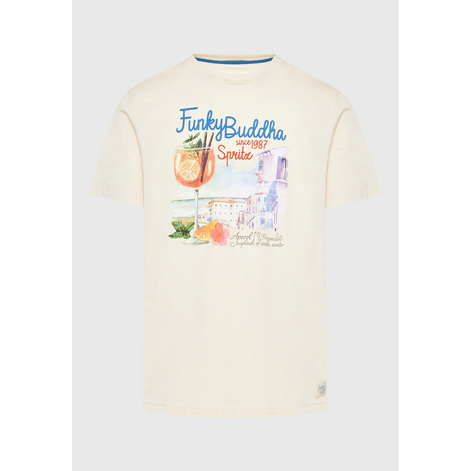 FUNKY BUDDHA Ανδρικό T-Shirt FBM009-086-04