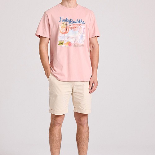 FUNKY BUDDHA Ανδρικό T-Shirt FBM009-086-04