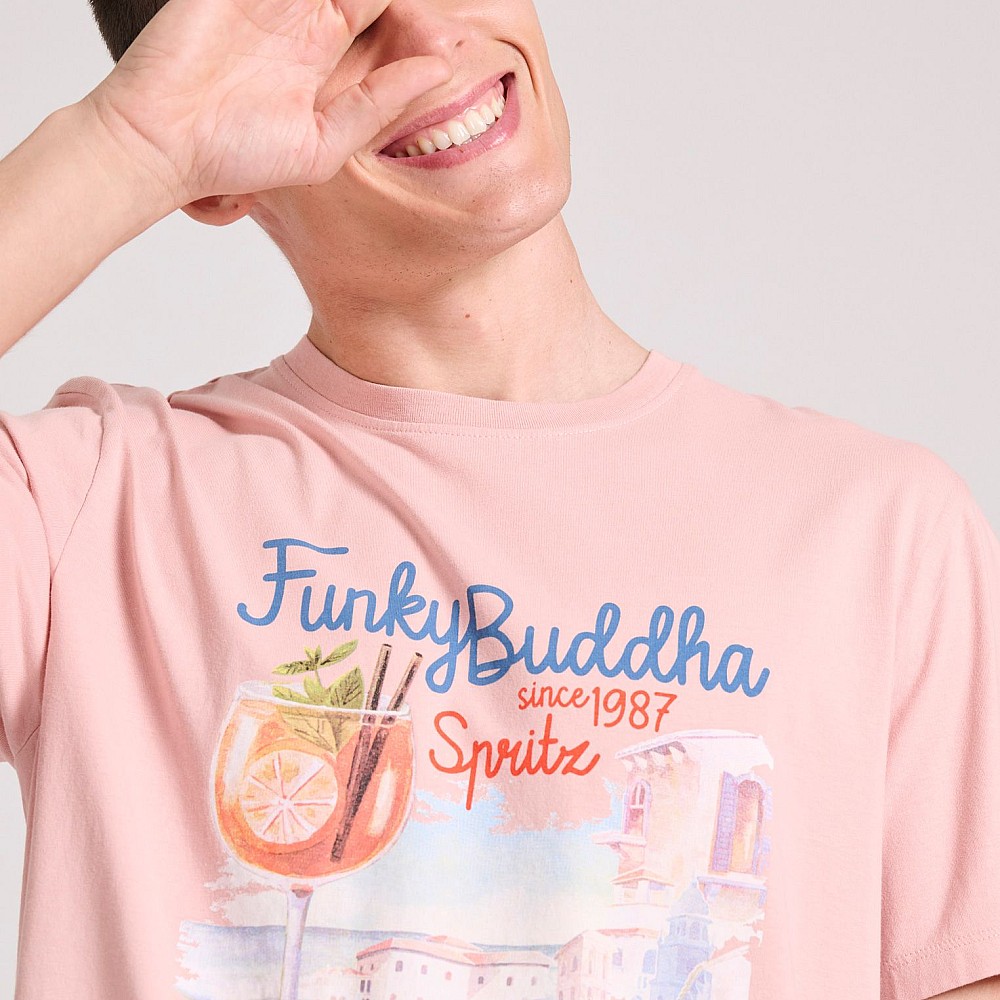FUNKY BUDDHA Ανδρικό T-Shirt FBM009-086-04