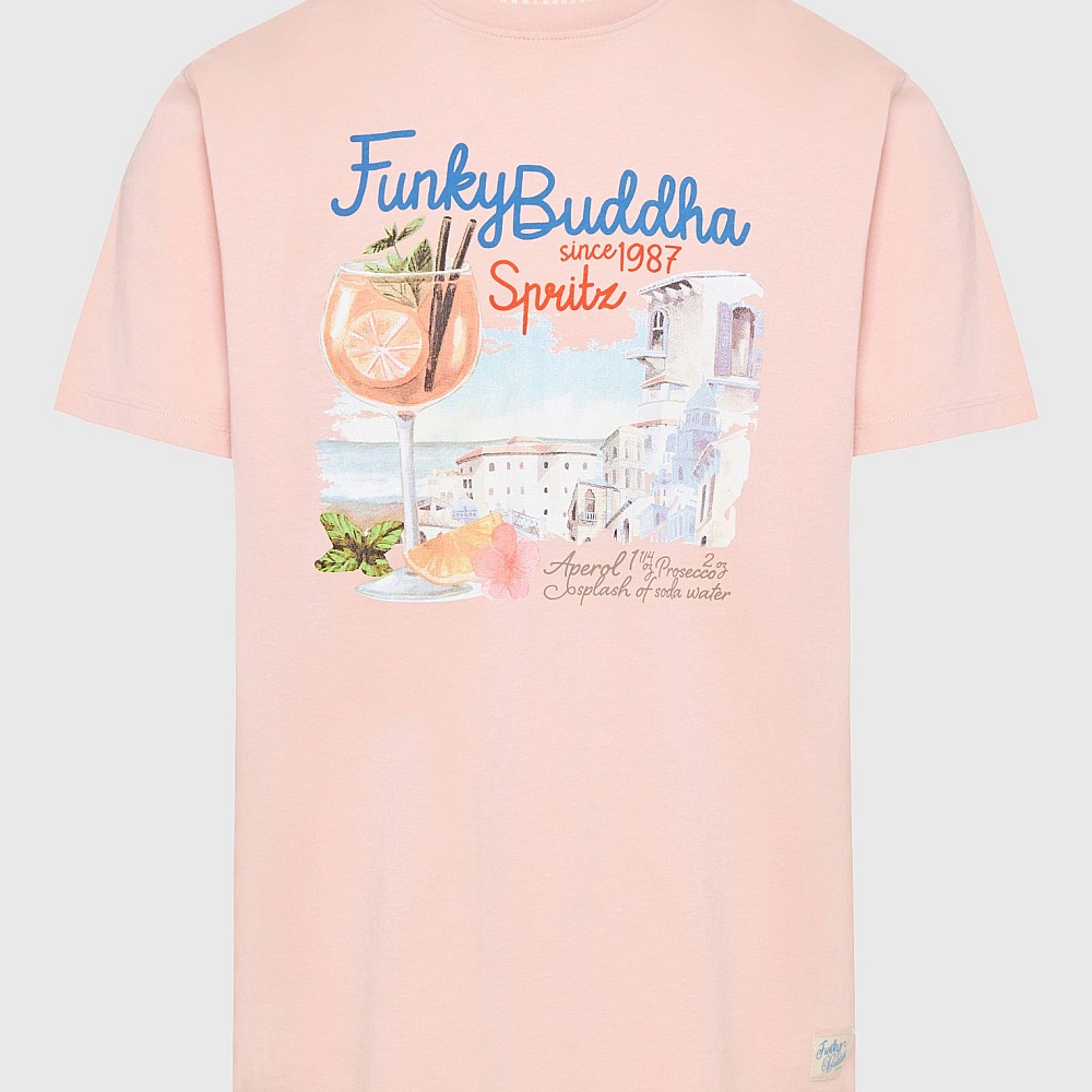 FUNKY BUDDHA Ανδρικό T-Shirt FBM009-086-04