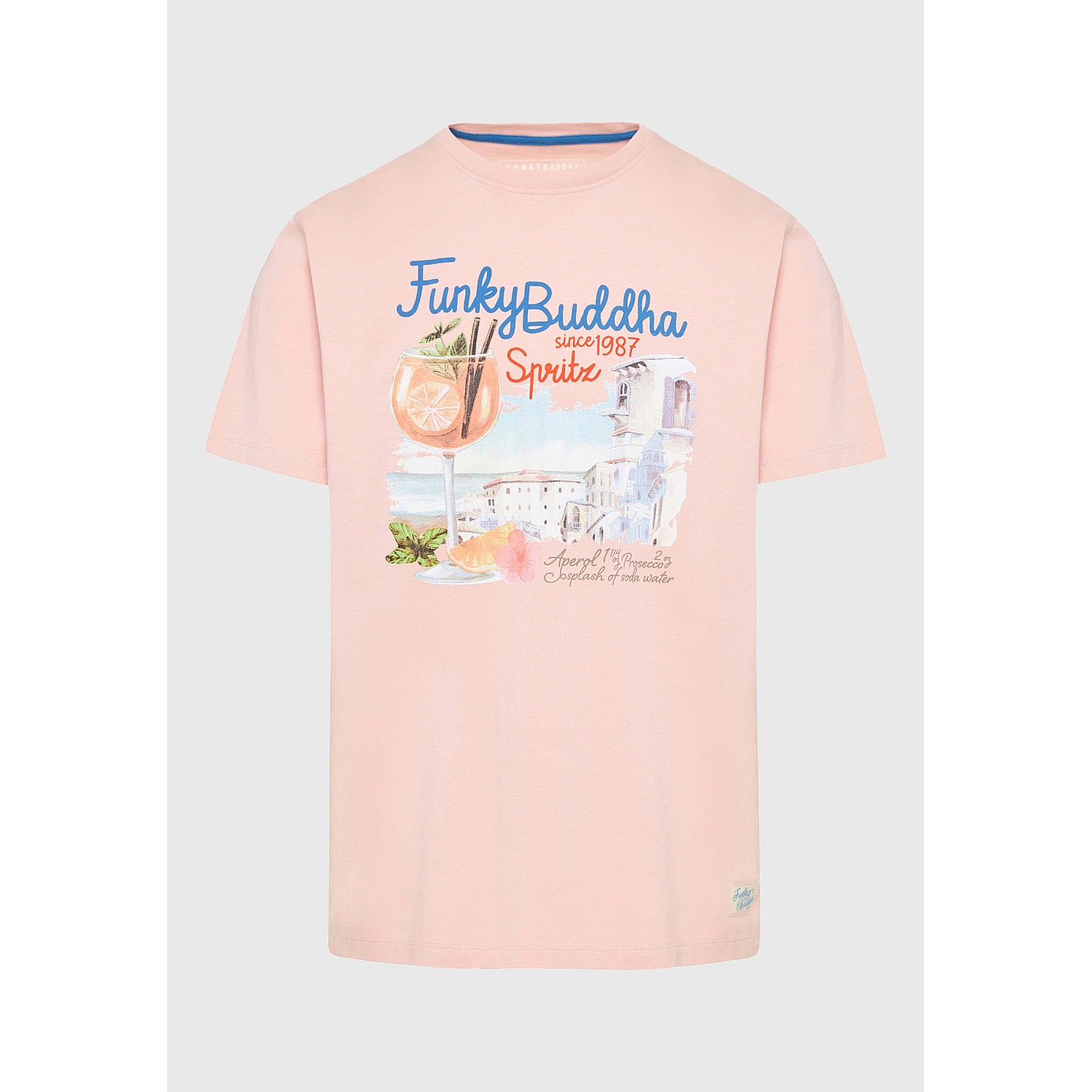 FUNKY BUDDHA Ανδρικό T-Shirt FBM009-086-04