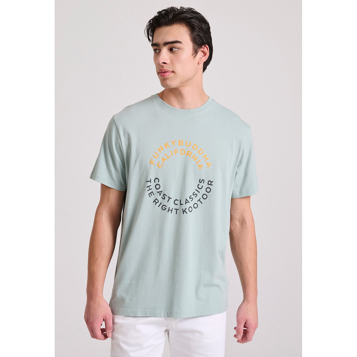 FUNKY BUDDHA Ανδρικό T-Shirt FBM009-089-04