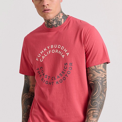 FUNKY BUDDHA Ανδρικό T-Shirt FBM009-089-04