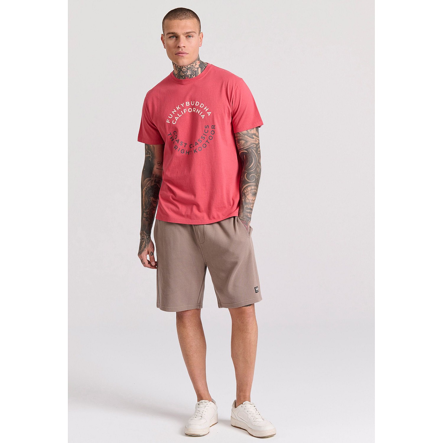 FUNKY BUDDHA Ανδρικό T-Shirt FBM009-089-04