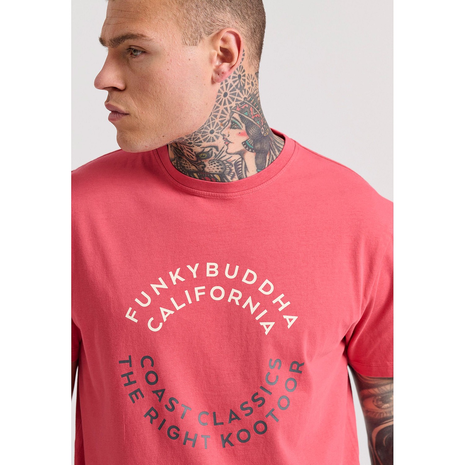 FUNKY BUDDHA Ανδρικό T-Shirt FBM009-089-04