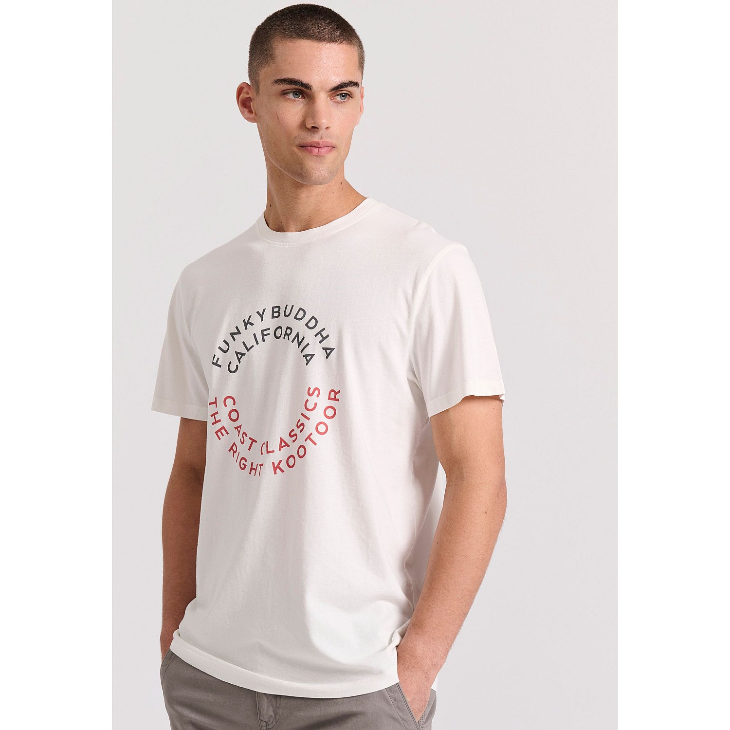 FUNKY BUDDHA Ανδρικό T-Shirt FBM009-089-04