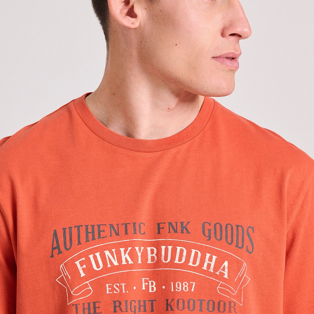 FUNKY BUDDHA Ανδρικό T-Shirt FBM009-093-04