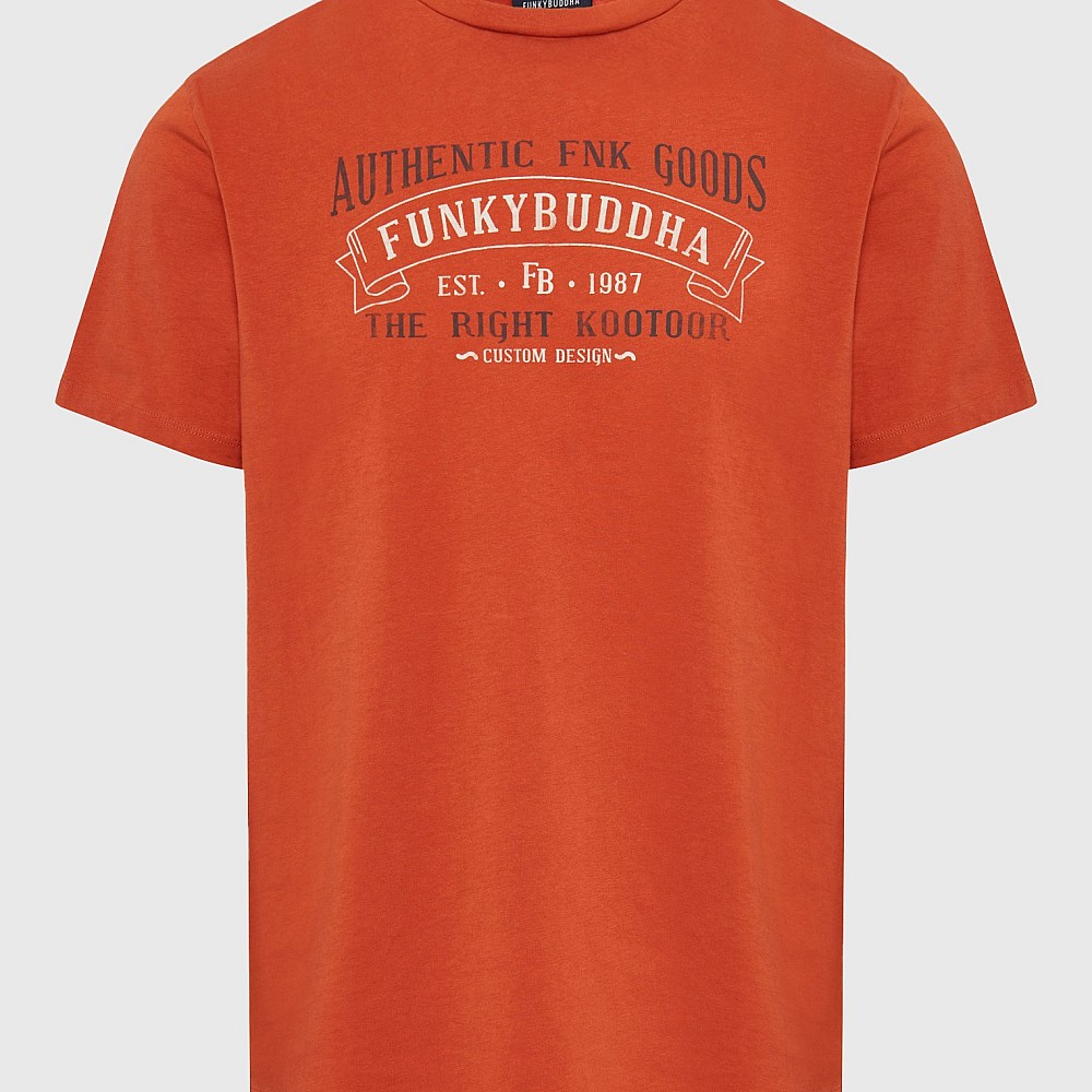 FUNKY BUDDHA Ανδρικό T-Shirt FBM009-093-04