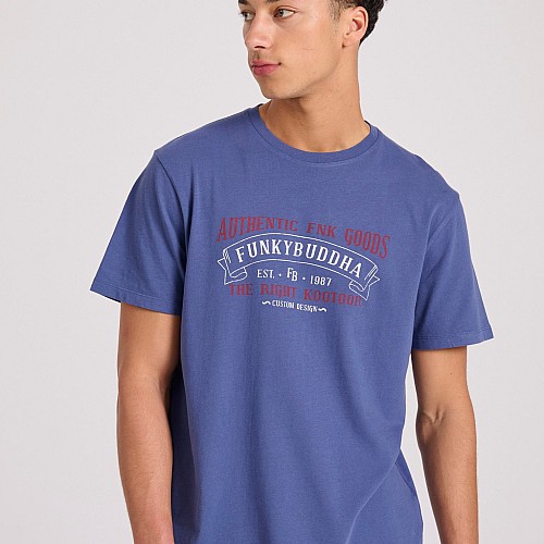 FUNKY BUDDHA Ανδρικό T-Shirt FBM009-093-04