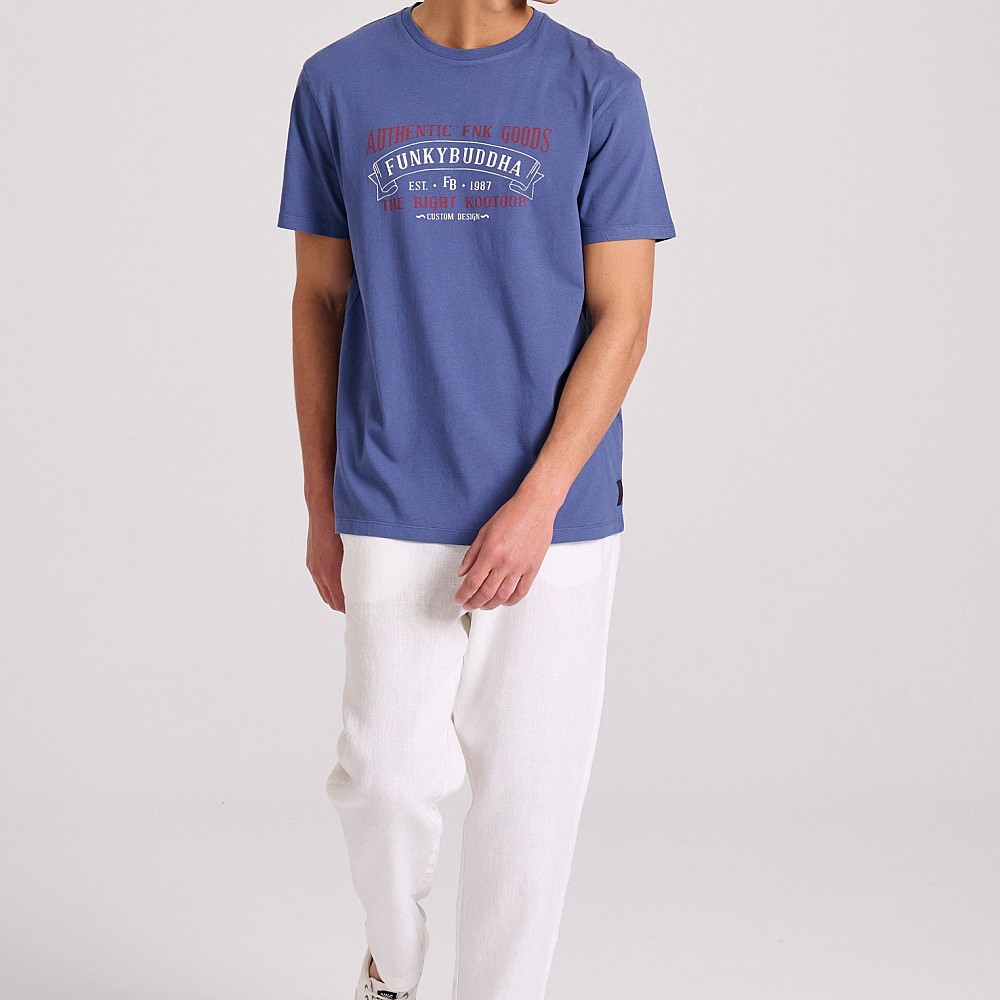 FUNKY BUDDHA Ανδρικό T-Shirt FBM009-093-04