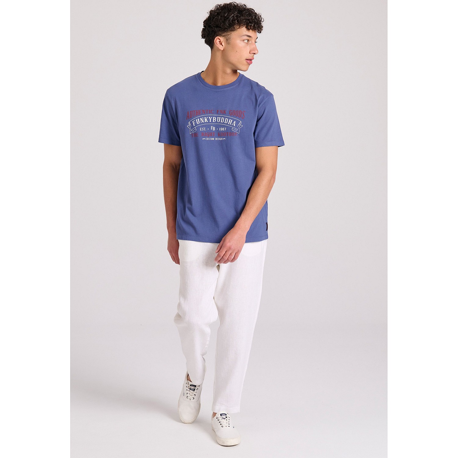 FUNKY BUDDHA Ανδρικό T-Shirt FBM009-093-04