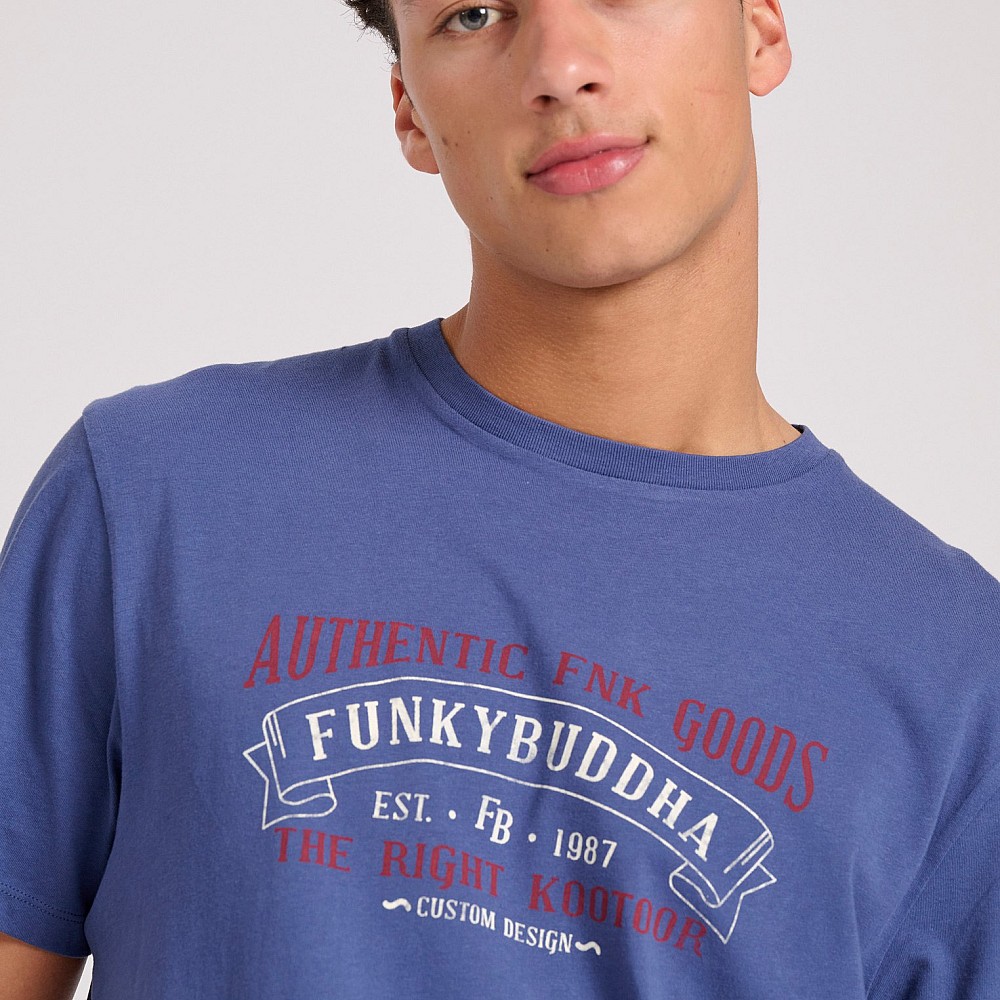 FUNKY BUDDHA Ανδρικό T-Shirt FBM009-093-04