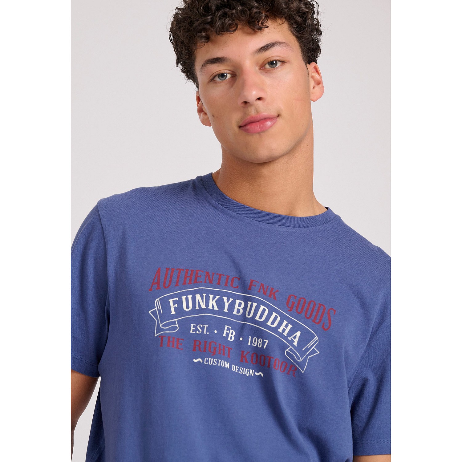FUNKY BUDDHA Ανδρικό T-Shirt FBM009-093-04