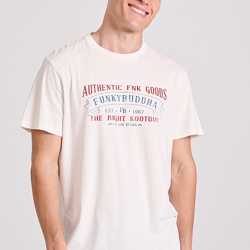 FUNKY BUDDHA Ανδρικό T-Shirt FBM009-093-04