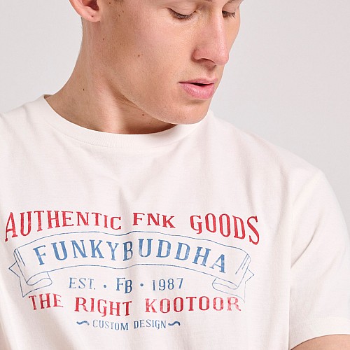 FUNKY BUDDHA Ανδρικό T-Shirt FBM009-093-04