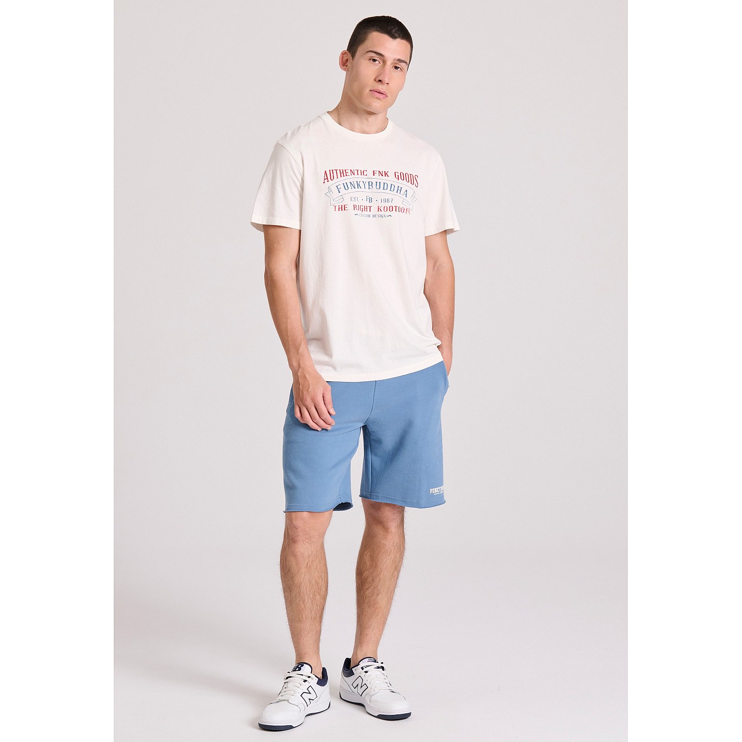 FUNKY BUDDHA Ανδρικό T-Shirt FBM009-093-04