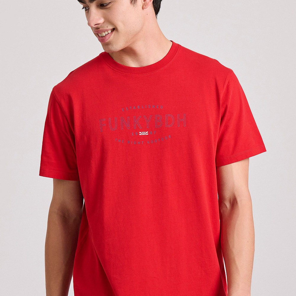 FUNKY BUDDHA Ανδρικό T-Shirt FBM009-094-04