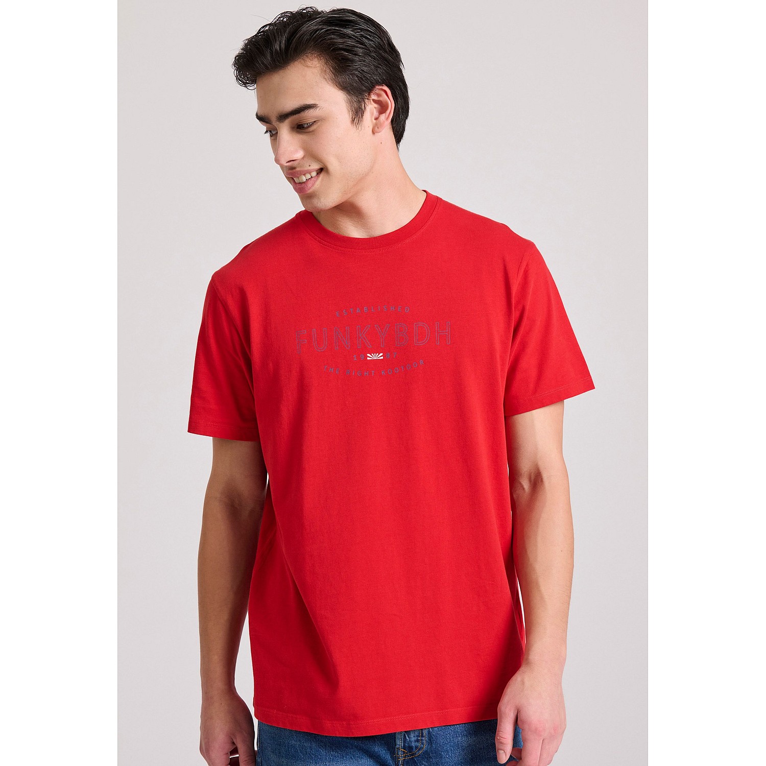 FUNKY BUDDHA Ανδρικό T-Shirt FBM009-094-04