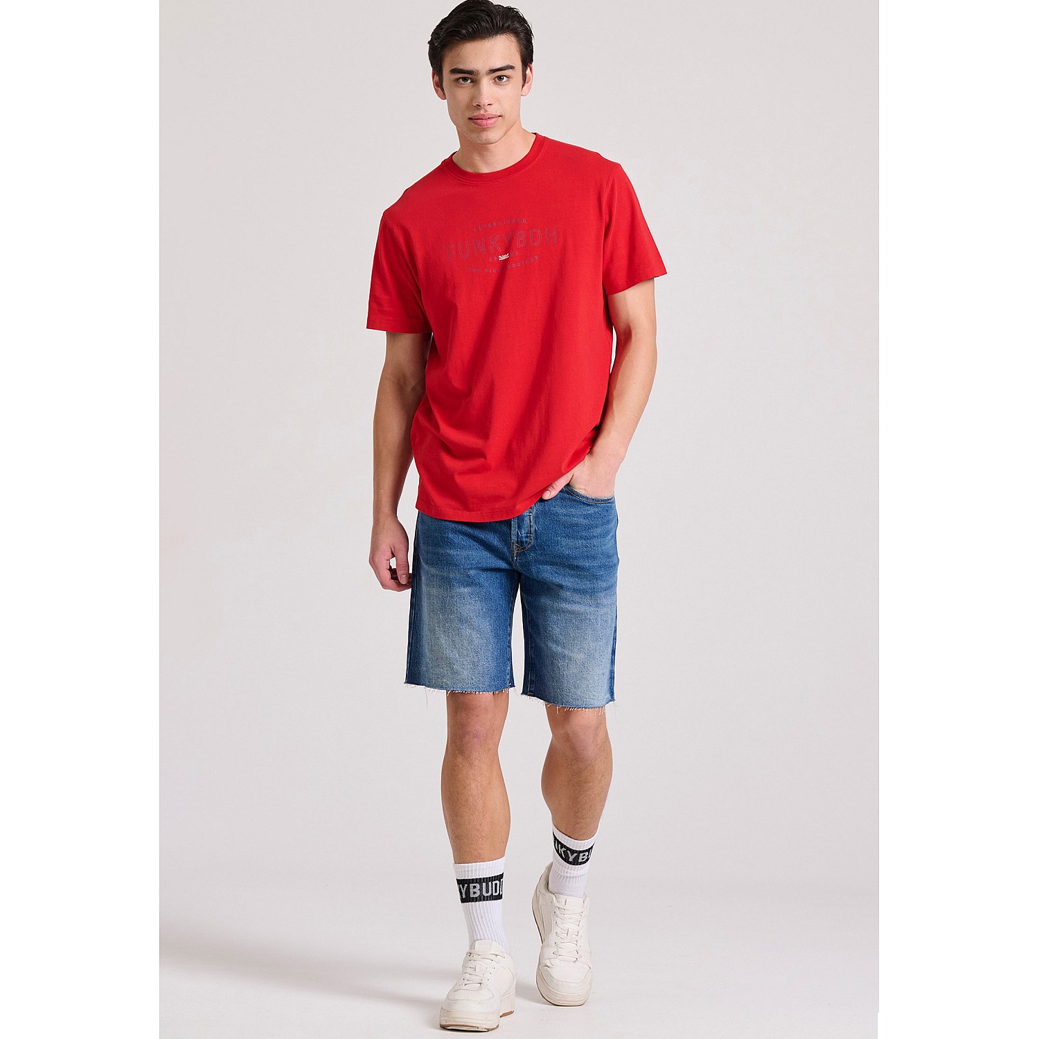 FUNKY BUDDHA Ανδρικό T-Shirt FBM009-094-04