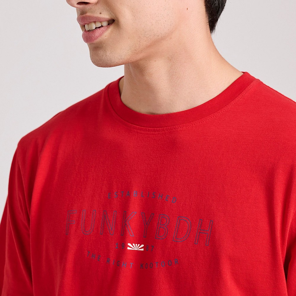 FUNKY BUDDHA Ανδρικό T-Shirt FBM009-094-04