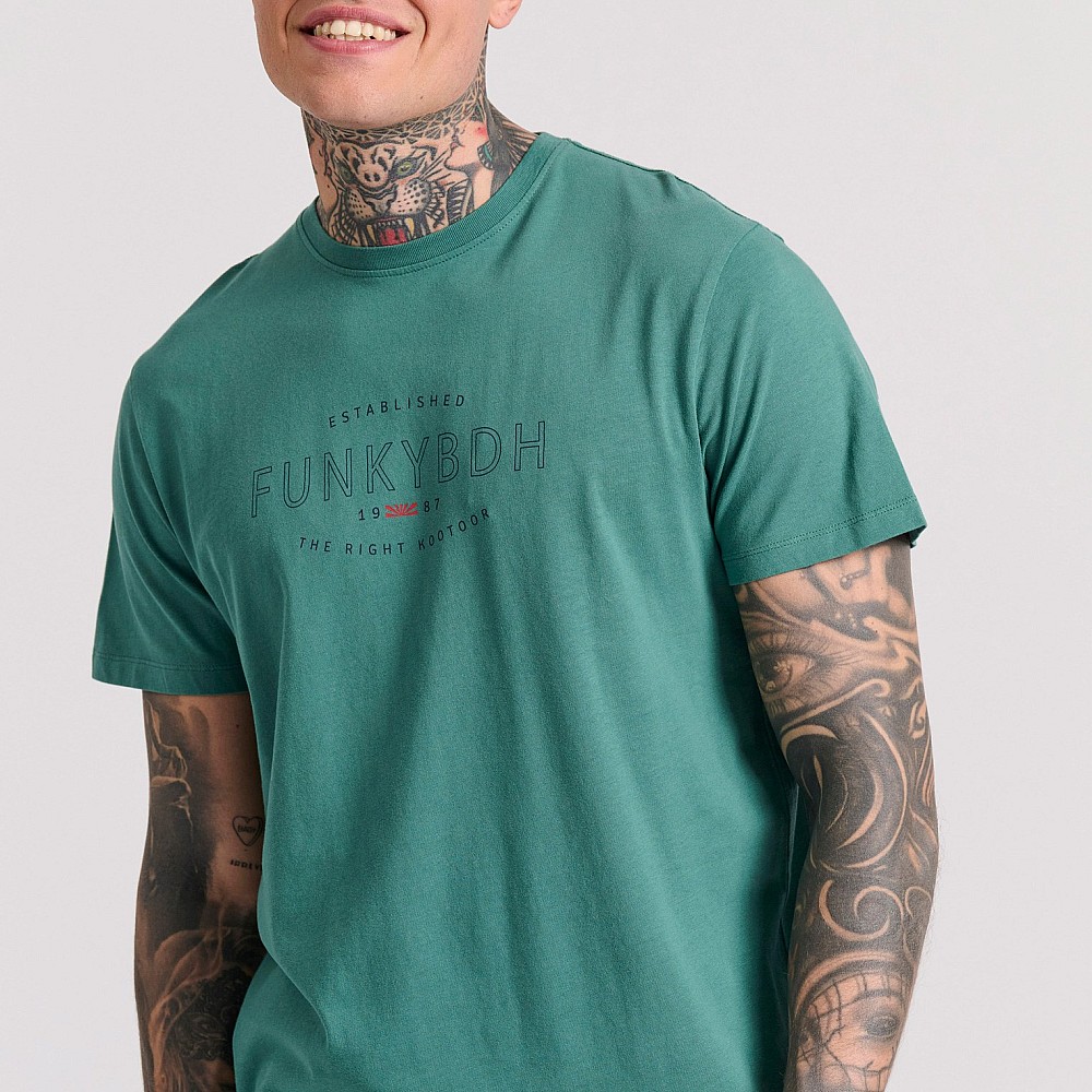 FUNKY BUDDHA Ανδρικό T-Shirt FBM009-094-04