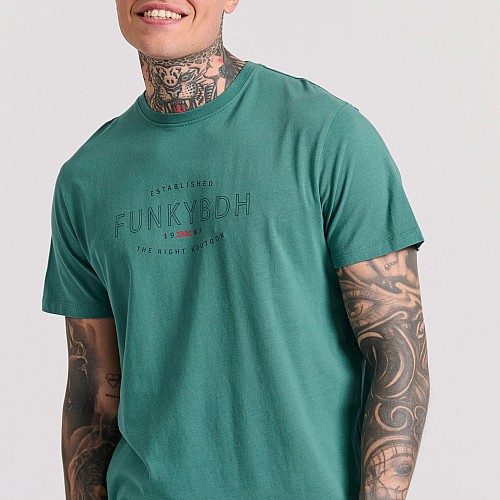 FUNKY BUDDHA Ανδρικό T-Shirt FBM009-094-04