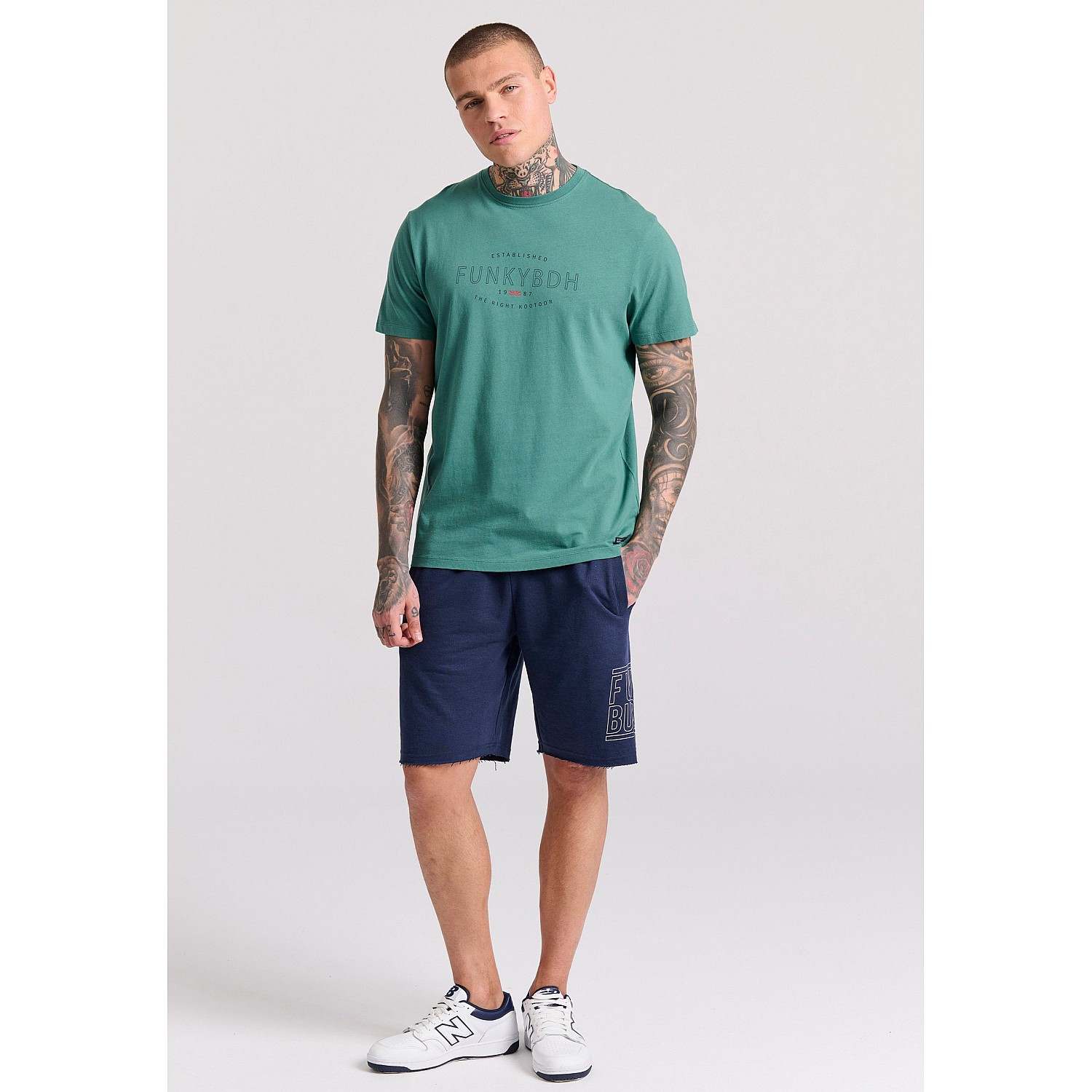 FUNKY BUDDHA Ανδρικό T-Shirt FBM009-094-04