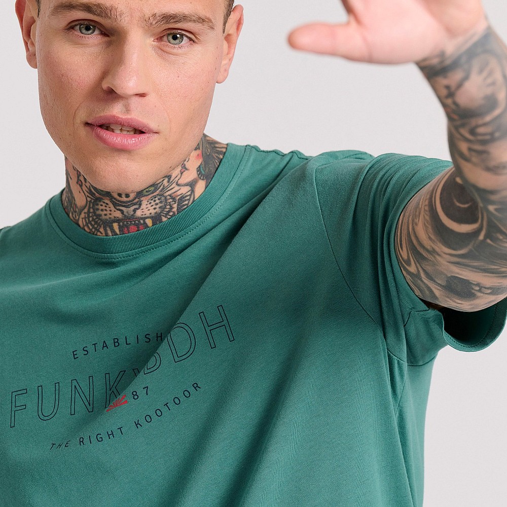 FUNKY BUDDHA Ανδρικό T-Shirt FBM009-094-04