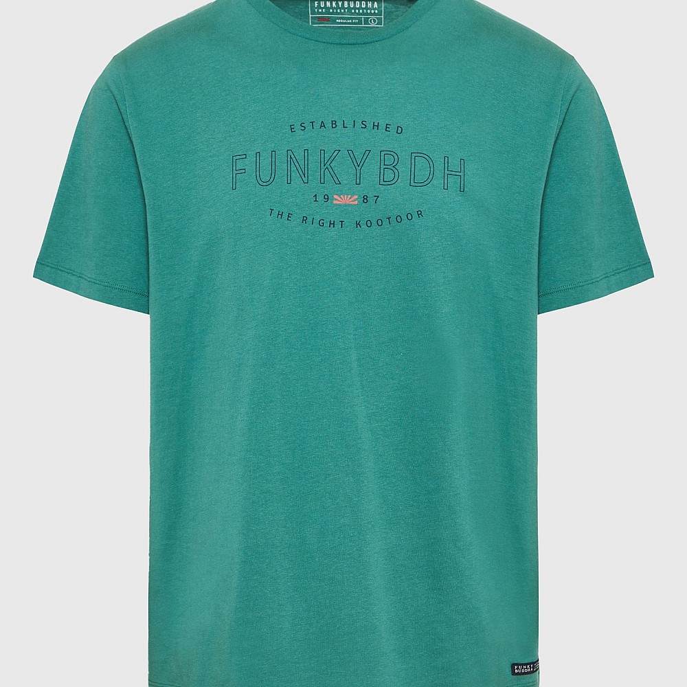 FUNKY BUDDHA Ανδρικό T-Shirt FBM009-094-04