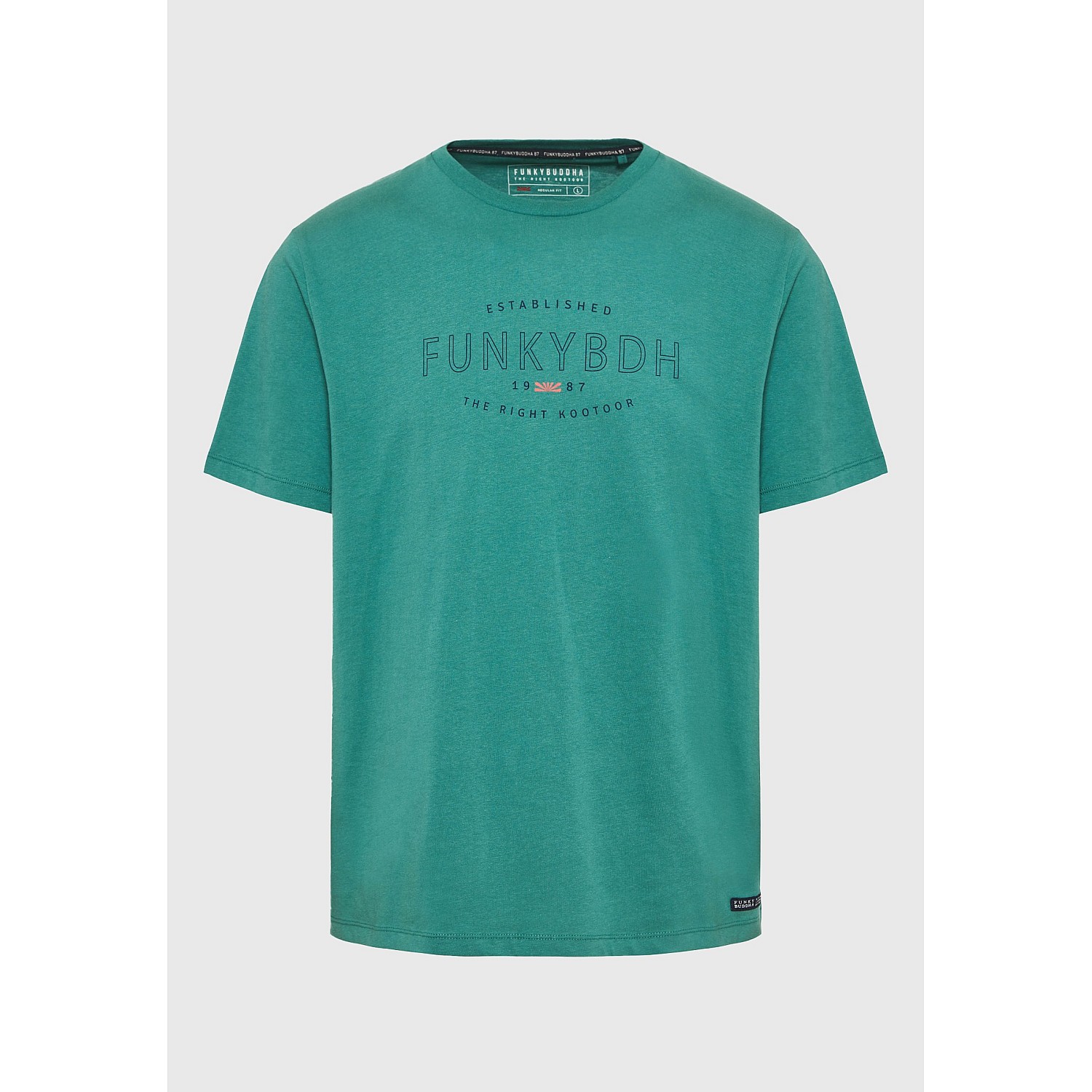 FUNKY BUDDHA Ανδρικό T-Shirt FBM009-094-04