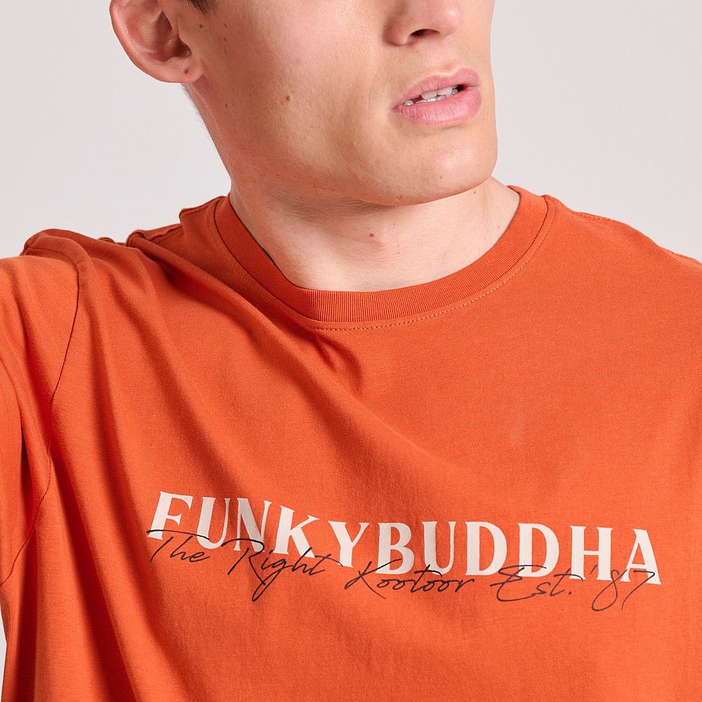 FUNKY BUDDHA Ανδρικό T-Shirt FBM009-095-04