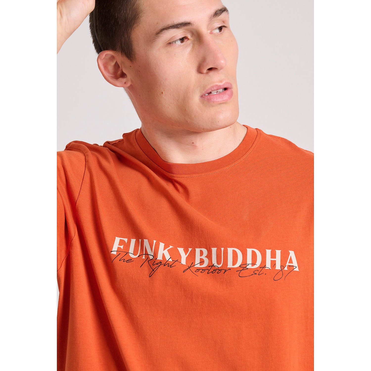 FUNKY BUDDHA Ανδρικό T-Shirt FBM009-095-04