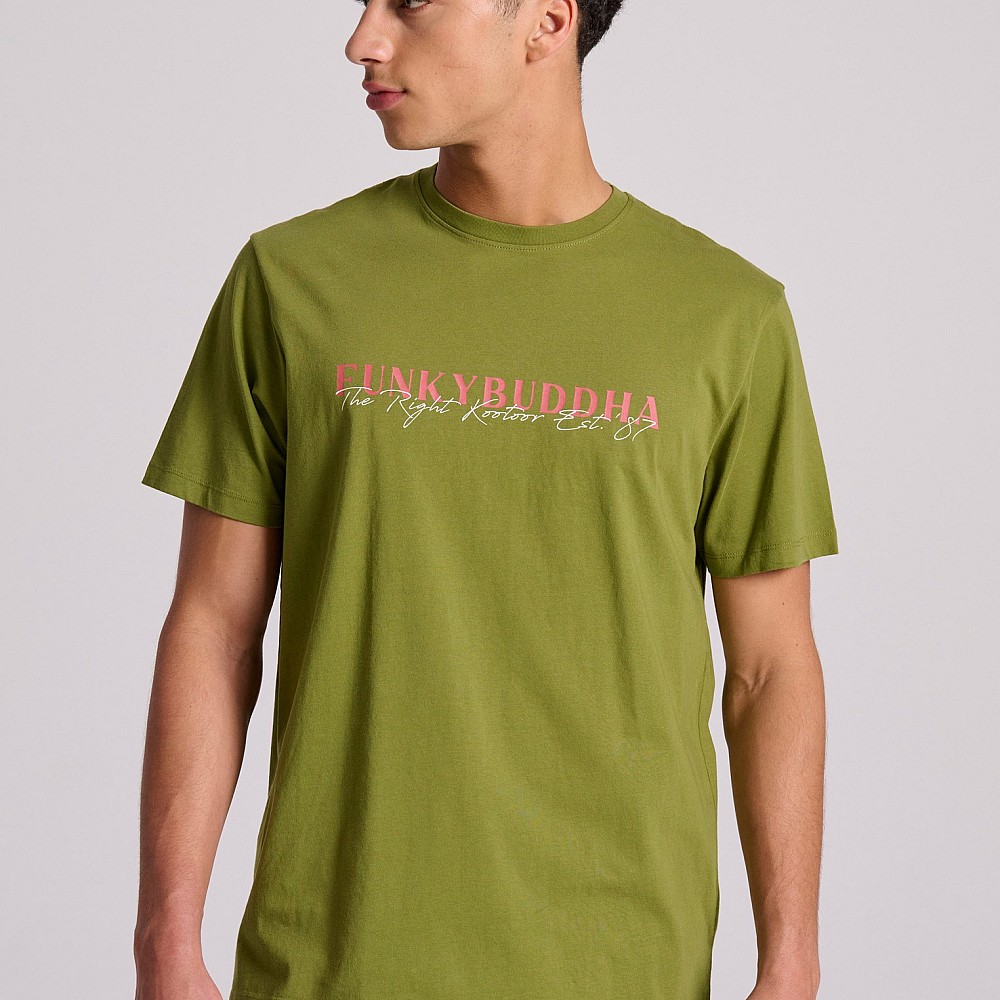 FUNKY BUDDHA Ανδρικό T-Shirt FBM009-095-04