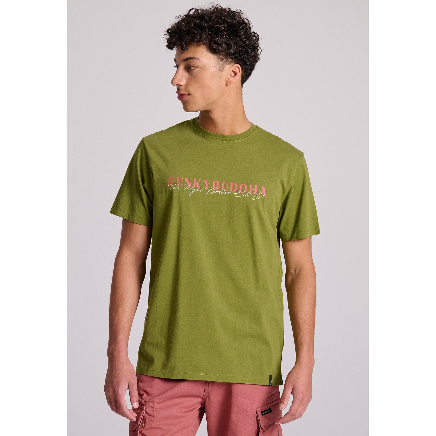 FUNKY BUDDHA Ανδρικό T-Shirt FBM009-095-04
